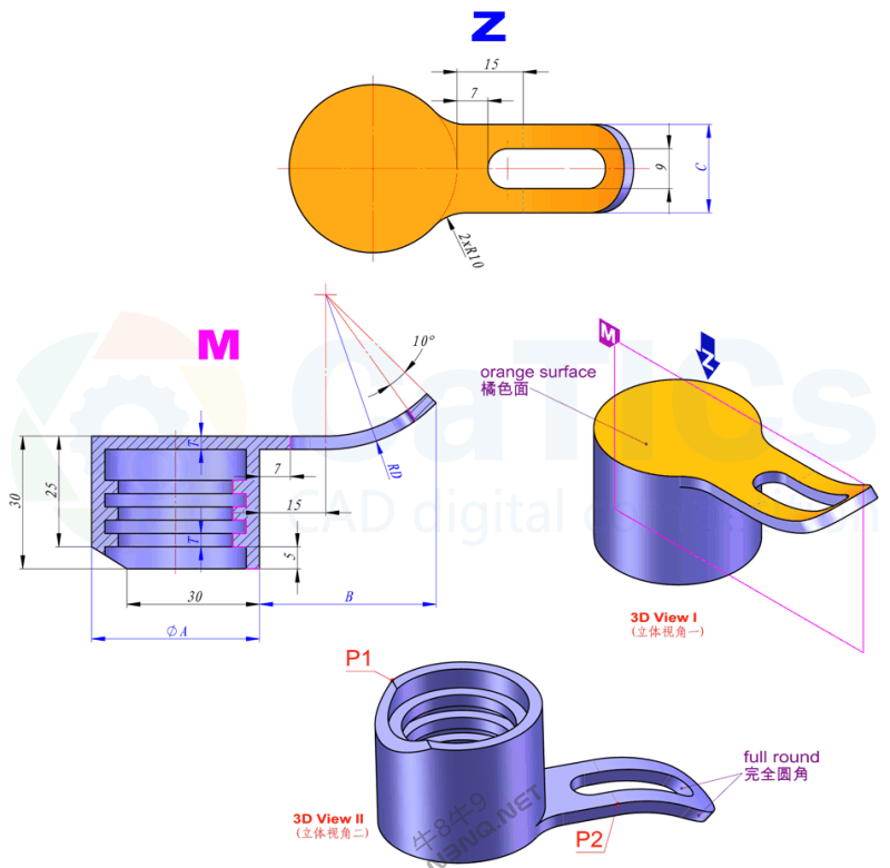 CATICS 3D13-m02 题目和答案