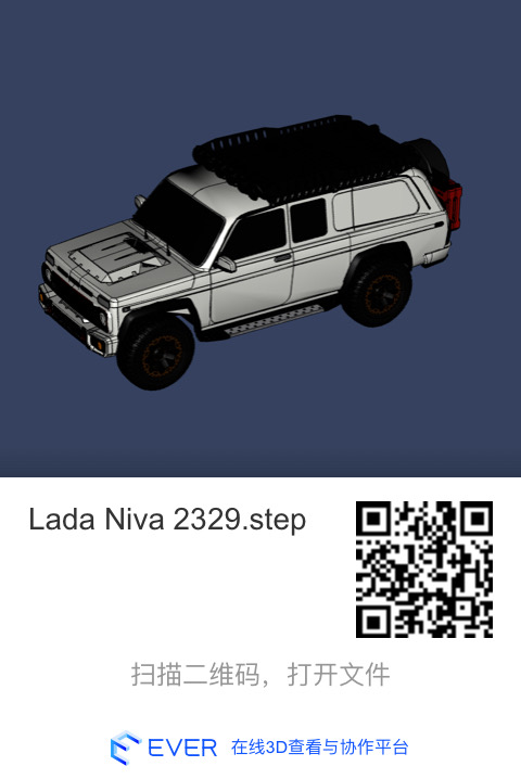 模型下载：Lada Niva 2329