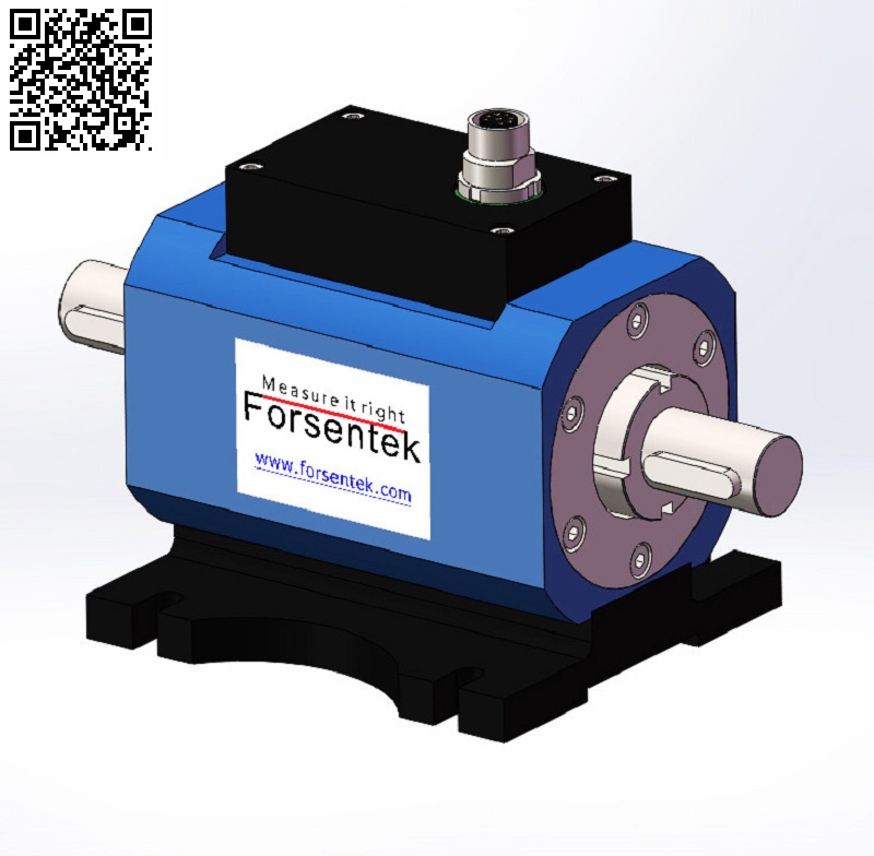 模型下载：非接触式旋转扭矩传感器