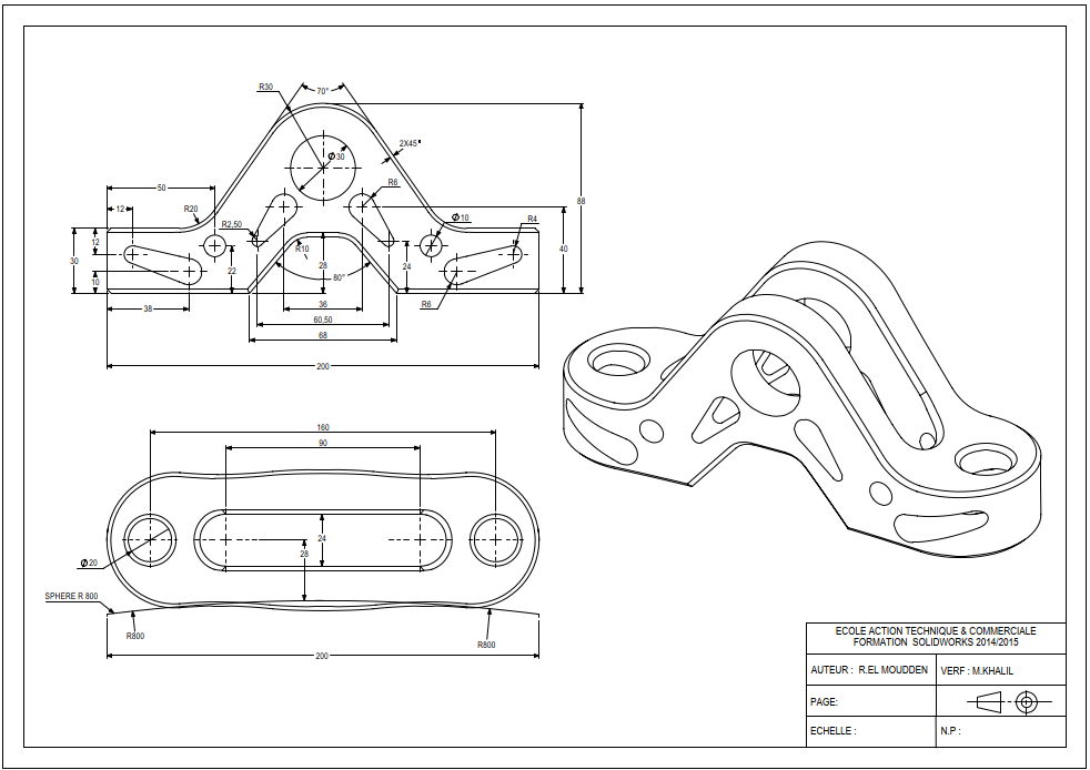 CSWE Solidworks认证练习题021