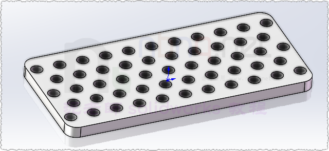 Solidworks 阵列驱动零部件阵列实现零件特征和装配体零件阵列的完美同步